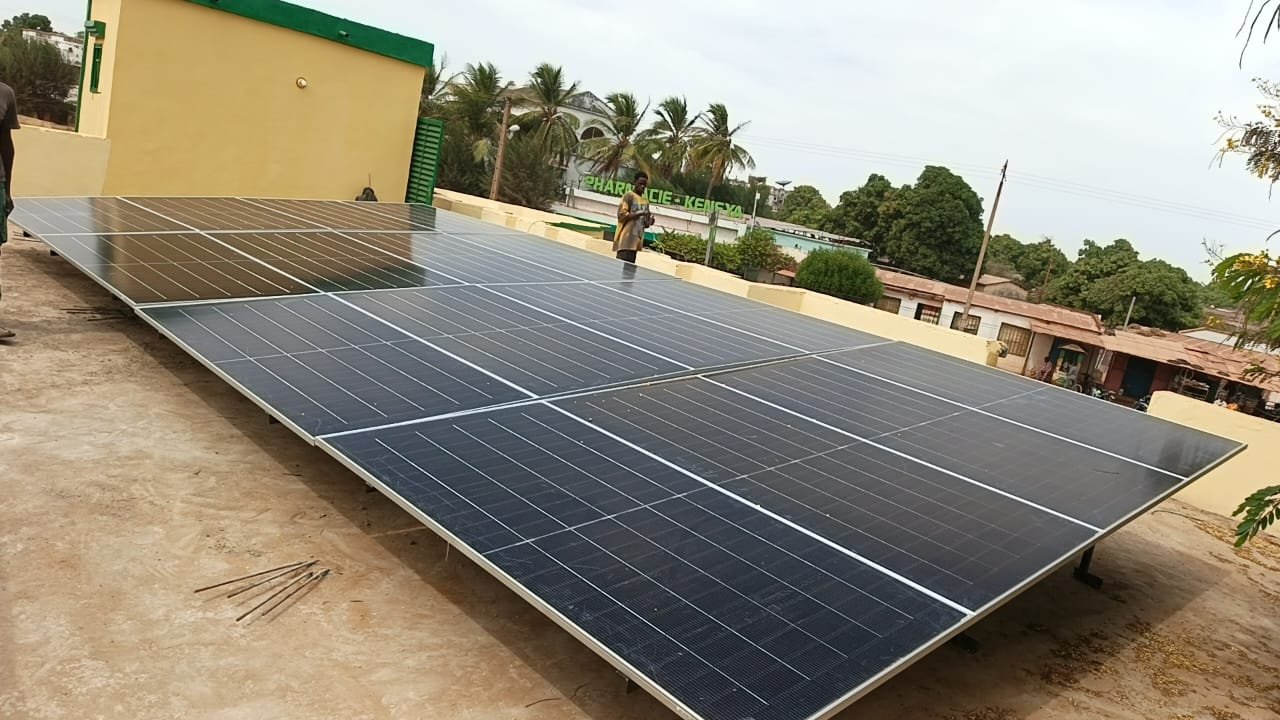 Installation solaire commerciale